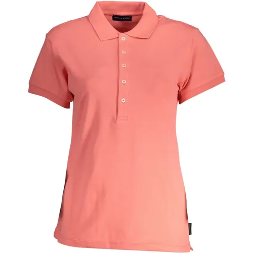 Short Sleeve Polo Shirt Logo , female, Sizes: XS, M, XL, S, L - North Sails - Modalova