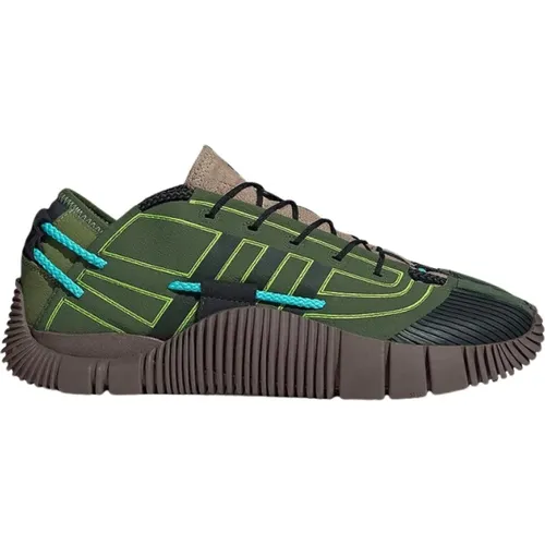 Sneakers , male, Sizes: 9 1/2 UK - Adidas - Modalova