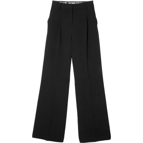 Bootcut Suit Trousers , female, Sizes: L, 2XS, M - Michael Kors - Modalova