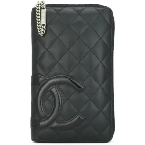 Pre-owned Leather wallets , female, Sizes: ONE SIZE - Chanel Vintage - Modalova