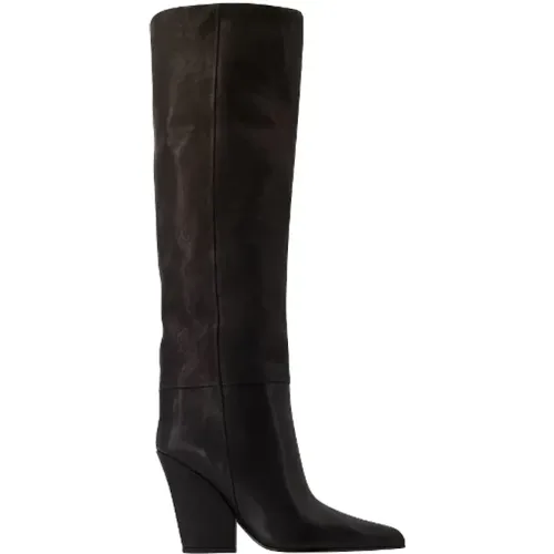 Leather boots , female, Sizes: 7 UK - Paris Texas - Modalova