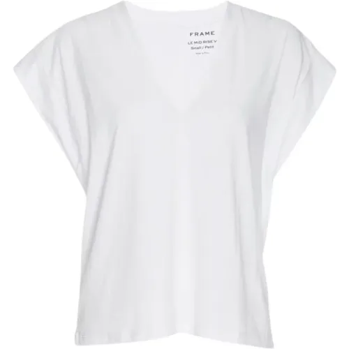 T-Shirts , Damen, Größe: S - Frame - Modalova