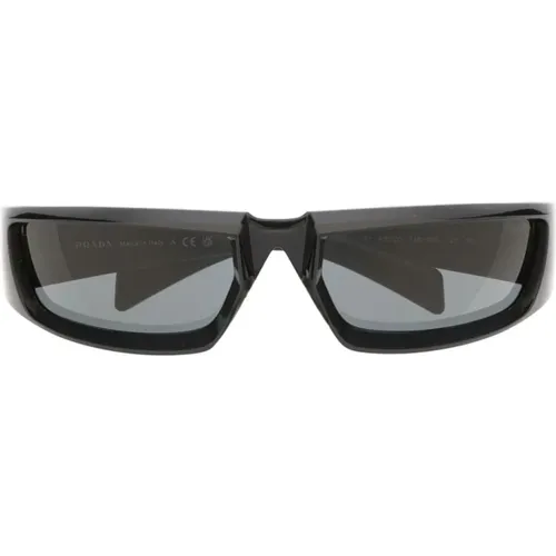 Sunglasses with Original Case , male, Sizes: 63 MM - Prada - Modalova