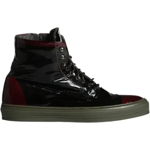 Pre-owned Leather sneakers , unisex, Sizes: 7 UK - Alexander McQueen Pre-owned - Modalova