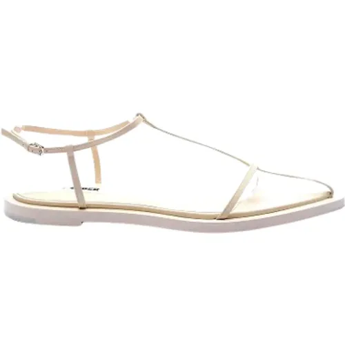 Pre-owned Leather sandals , female, Sizes: 8 UK - Jil Sander Pre-owned - Modalova