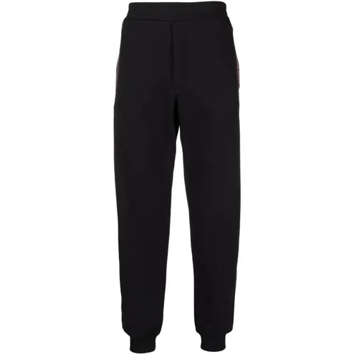 Tape Logo Joggers for Men , male, Sizes: L, M - alexander mcqueen - Modalova