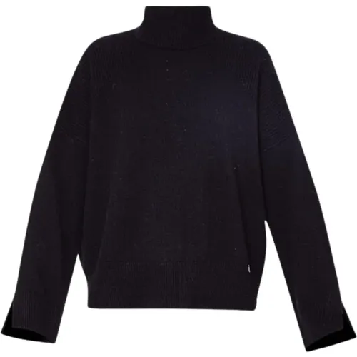 High Neck Wool Sweater , female, Sizes: S, M, XS, L - Liu Jo - Modalova