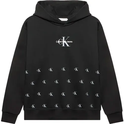 Hoodie mit 'Ck' Logo Calvin Klein - Calvin Klein - Modalova
