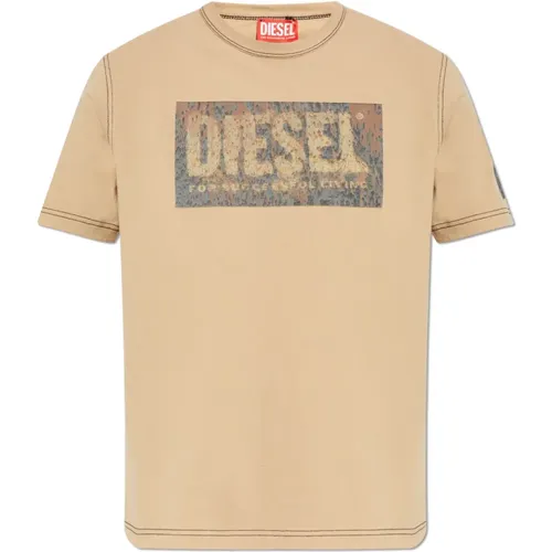 T-shirt T-Adjust-Q1 , Herren, Größe: M - Diesel - Modalova