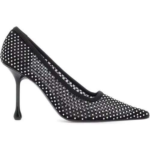 Mesh dã©colletã© Pumps mit Kristallverzierungen - Jimmy Choo - Modalova