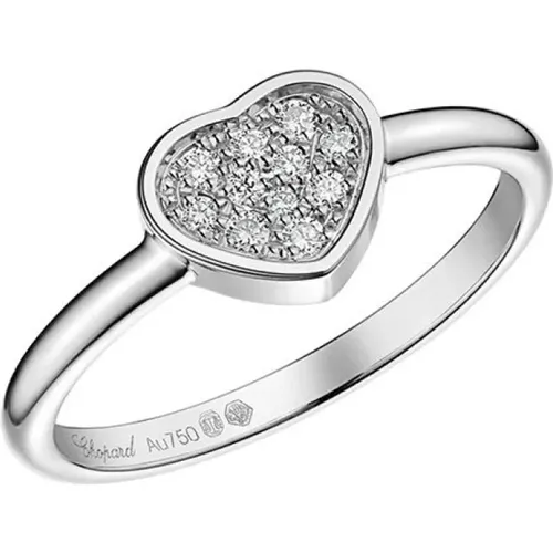 My Happy Hearts Gold Diamond Ring , female, Sizes: ONE SIZE - Chopard - Modalova