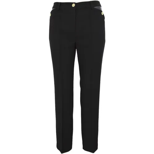 Slim Fit Double Crepe Cigarette Pants , female, Sizes: M, S, L, 2XS, XS - Nenette - Modalova