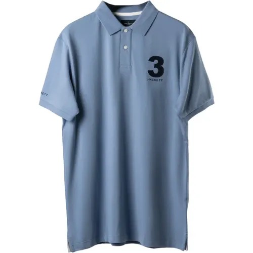 Heritage Number Polo Shirt , Herren, Größe: M - Hackett - Modalova