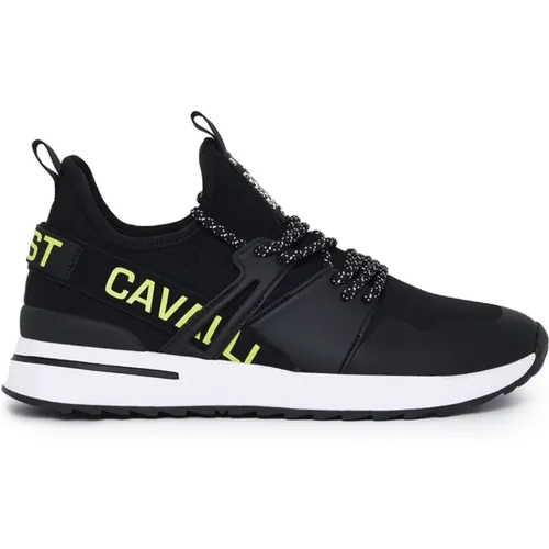 Schwarze Sneakers Schuhe - Just Cavalli - Modalova