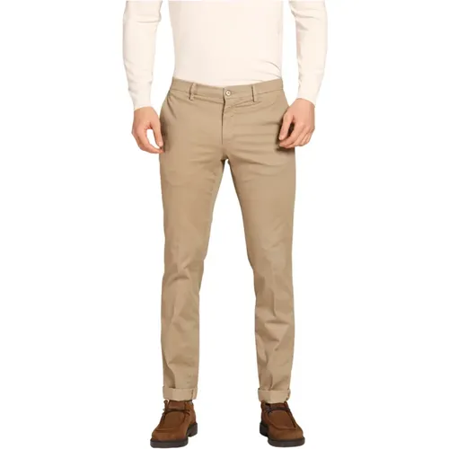 Gabardine Stretch Chino Hose Regular Fit , Herren, Größe: 3XL - Mason's - Modalova