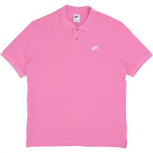 Essential Pique Polo Shirt Playful /White - Nike - Modalova