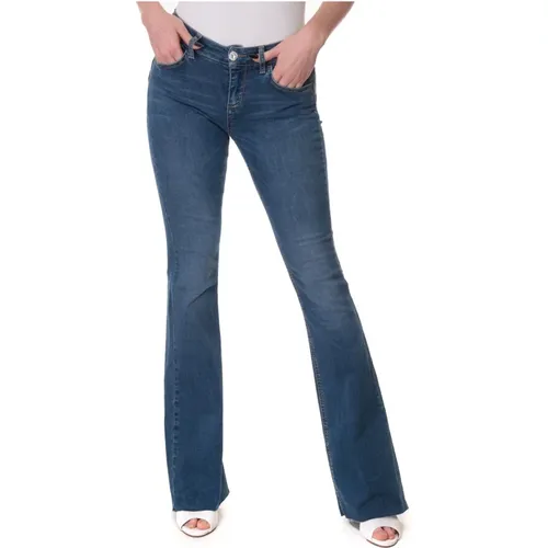Retro Bea Boot-Cut Jeans , Damen, Größe: W33 - Liu Jo - Modalova