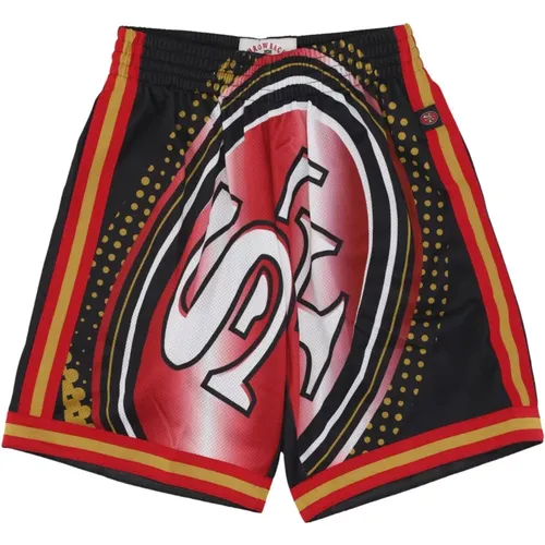 NFL Big Face 7.0 Basketball Shorts , Herren, Größe: M - Mitchell & Ness - Modalova