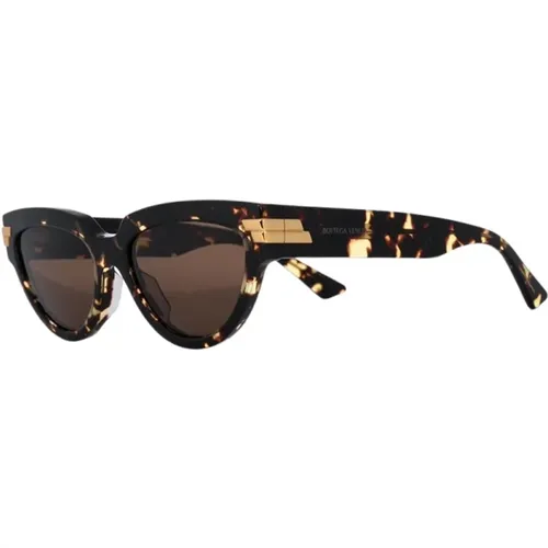 Bv1035S 002 Sunglasses , female, Sizes: 55 MM - Bottega Veneta - Modalova