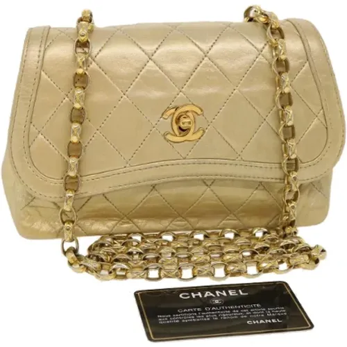 Pre-owned Canvas chanel-bags , female, Sizes: ONE SIZE - Chanel Vintage - Modalova