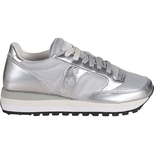 Plain Lace Closure Jazz Sneakers , female, Sizes: 5 UK, 4 UK, 3 UK - Saucony - Modalova