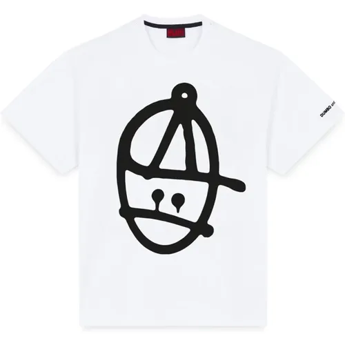 Dumbo x O Face T-Shirt , male, Sizes: M, XL, L - Iuter - Modalova