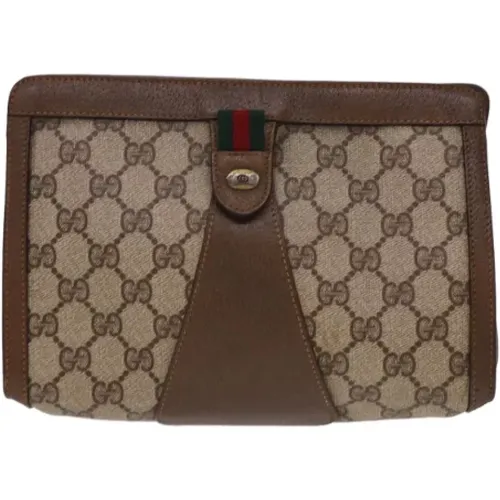 Pre-owned Canvas gucci-bags , female, Sizes: ONE SIZE - Gucci Vintage - Modalova