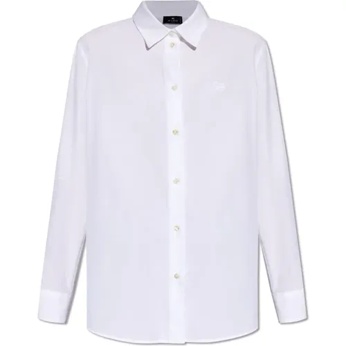 Shirt mit Logo , Damen, Größe: XS - ETRO - Modalova