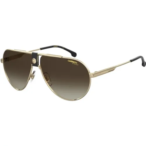 Gold Frame Stylish Sunglasses , unisex, Sizes: 63 MM - Carrera - Modalova