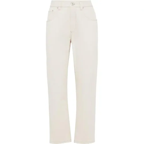 Trousers Elegant Style , female, Sizes: L, S, XS, 2XS, M - BRUNELLO CUCINELLI - Modalova