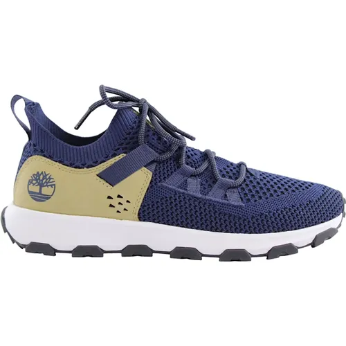 Dark Blue Casual Sneakers , male, Sizes: 8 UK, 10 1/2 UK, 7 UK, 11 UK - Timberland - Modalova