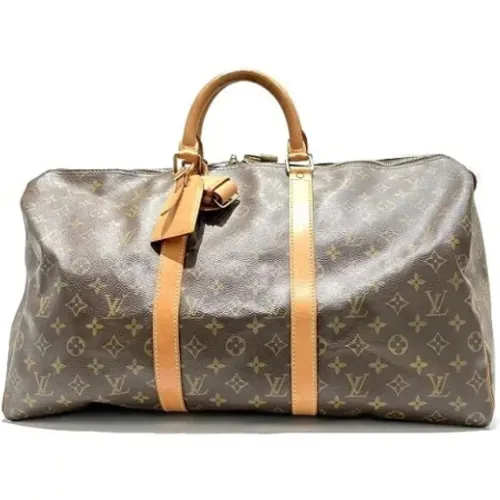 Pre-owned Canvas handbags , male, Sizes: ONE SIZE - Louis Vuitton Vintage - Modalova