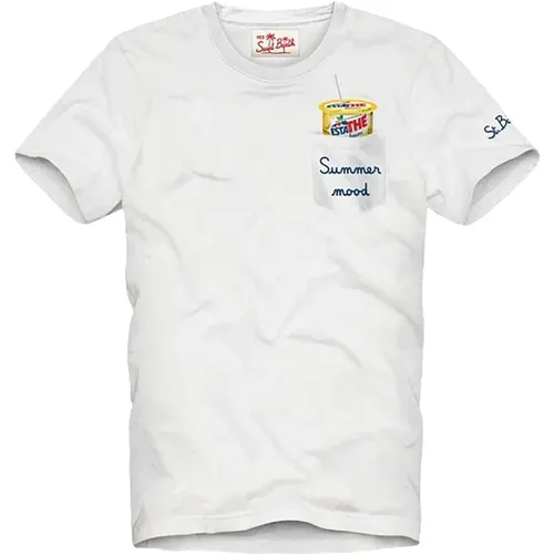 T-Shirts , Herren, Größe: M - MC2 Saint Barth - Modalova