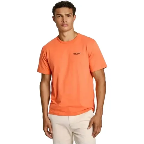 T-Shirt , Herren, Größe: S - Pepe Jeans - Modalova