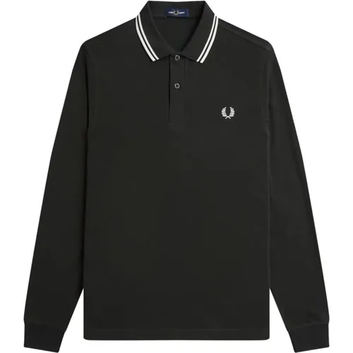 Classic Long Sleeve Polo Shirt , male, Sizes: 2XL, M, L, S, XL - Fred Perry - Modalova