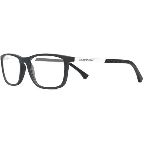 Classic Optical Frame , male, Sizes: 55 MM - Emporio Armani - Modalova