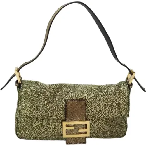 Pre-owned Canvas fendi-bags , female, Sizes: ONE SIZE - Fendi Vintage - Modalova