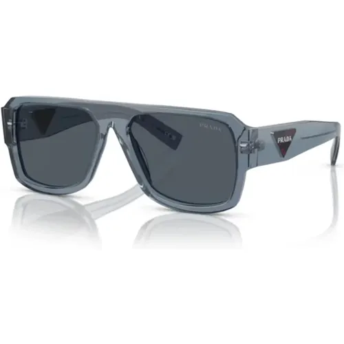 Elegant Sunglasses with UV Protection , male, Sizes: 56 MM - Prada - Modalova