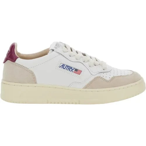 Sneakers Low Medalist Style , female, Sizes: 7 UK, 3 UK, 6 UK, 5 UK, 2 UK, 8 UK, 4 UK - Autry - Modalova