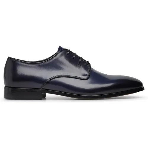 Flache Schuhe Blau , Herren, Größe: 40 1/2 EU - Fabi - Modalova