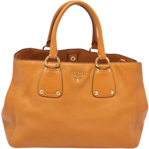 Pre-owned Leather totes , female, Sizes: ONE SIZE - Prada Vintage - Modalova