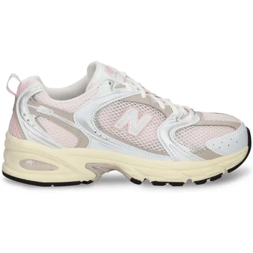 Flache weiße Schuhe Abzorb Dämpfung , Damen, Größe: 35 1/2 EU - New Balance - Modalova