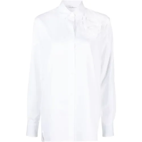 Stilvolles Weißes Hemd für Frauen - Ermanno Scervino - Modalova