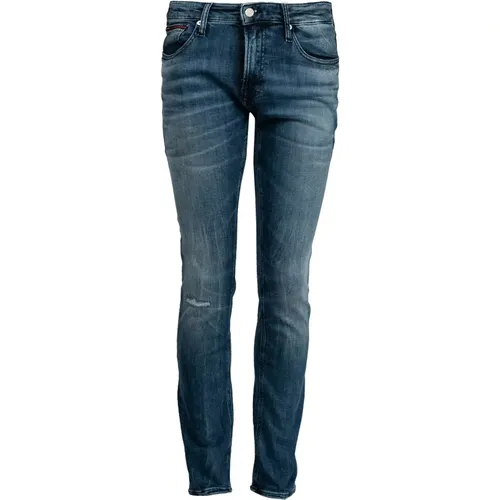 Canton Dynamic Stretch Jeans , Herren, Größe: W30 L34 - Tommy Hilfiger - Modalova