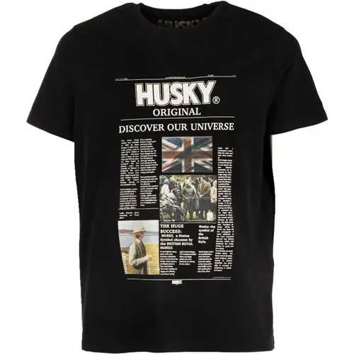 Moderner Tyler Herren T-Shirt , Herren, Größe: M - HUSKY ORIGINAL - Modalova