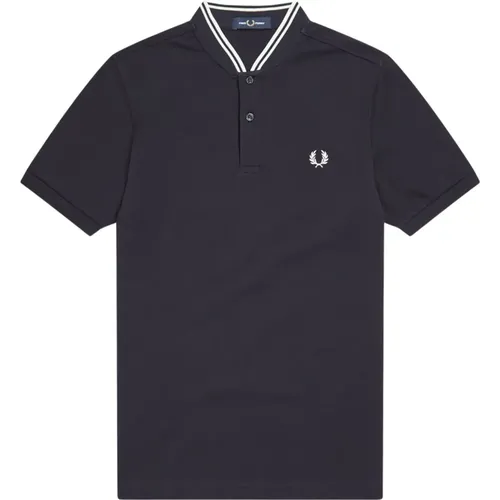 Bomber Style Cotton Polo Shirt , male, Sizes: XL - Fred Perry - Modalova