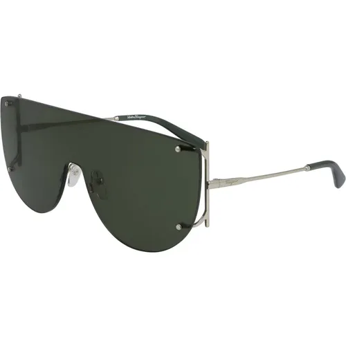 Stylische Sonnenbrille Sf222S 726 , Damen, Größe: 65 MM - Salvatore Ferragamo - Modalova