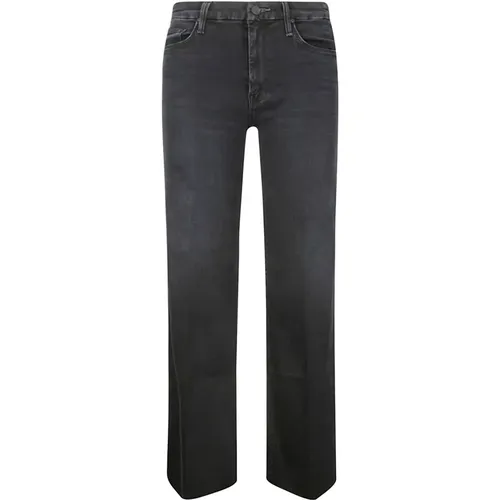 Frayed Denim Jeans , female, Sizes: W27, W28, W26, W25 - Mother - Modalova