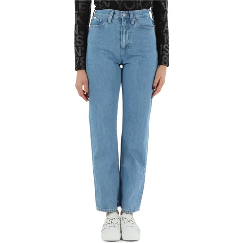 Classic Straight Leg Jeans , female, Sizes: W30 - Calvin Klein Jeans - Modalova