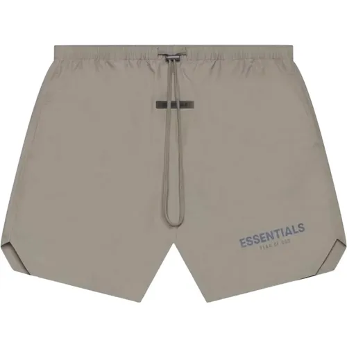 Limitierte Auflage Volley Shorts Taupe , Herren, Größe: M - Fear Of God - Modalova